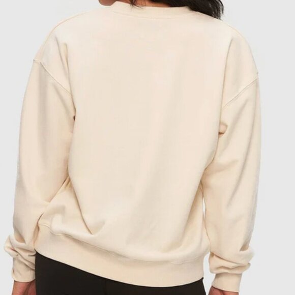 Kuwalla Cotton Crew Sweater - Sage Green - Size M - Picture 10 of 10